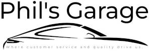 Phil's Garage Helston, Cornwall - Black 300px
